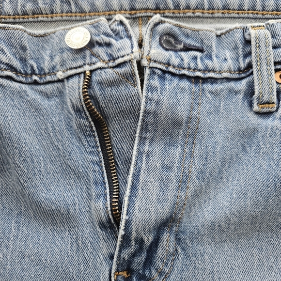 Levis Premium Denim Skinny Straight Leg Jeans Tag Size 34x30 (Actual 32x27.5) - Picture 7 of 13